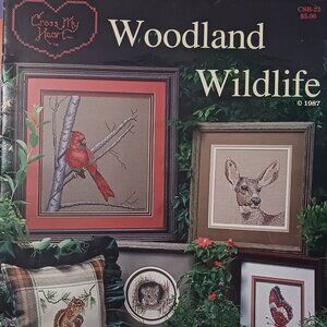 Vintage Woodland Wildlife: Counted Cross Stitch